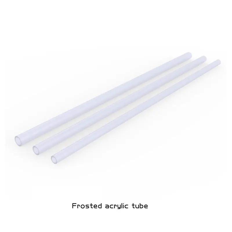 2PCS Watertiger Acrylic frosted water Pipe 12MM,14MM,16MM water cooling special Hard Tubing mist surface translucent